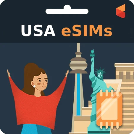 Buy Your USA eSIMs in USA - Best Prepaid Sim for USA eSIMs Travel