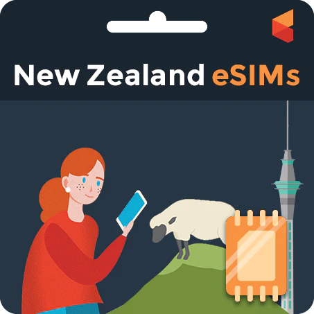 Buy Your New Zealand eSIMs in USA - Best Prepaid Sim for New Zealand eSIMs Travel