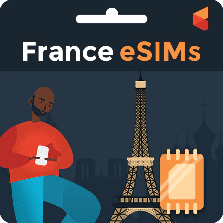Buy Your France eSIMs in USA - Best Prepaid Sim for France eSIMs Travel