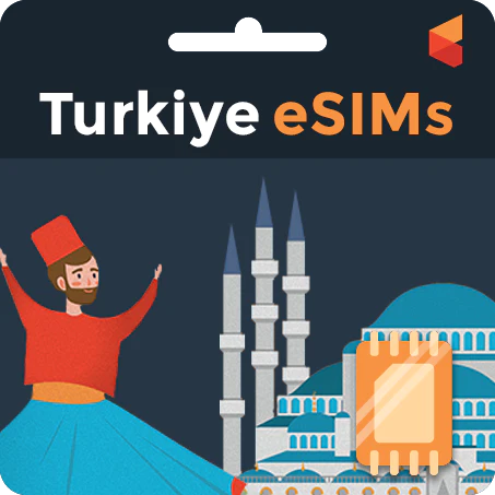 Buy Your Turkey eSIMs in USA - Best Prepaid Sim for Turkey eSIMs Travel
