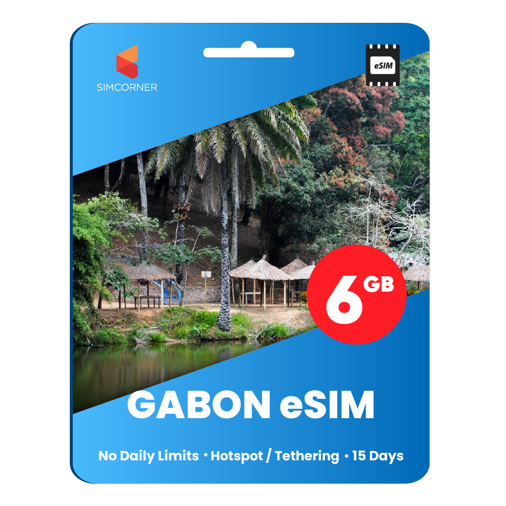 [eSIM] Gabon Data eSIM (6GB - 15 Days)