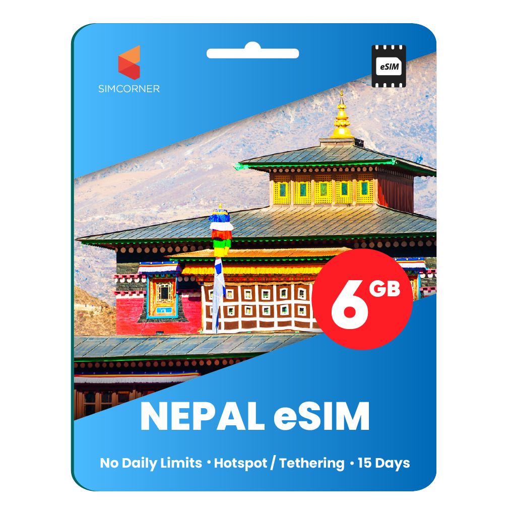 [eSIM] Nepal Data eSIM (6GB - 15 Days)