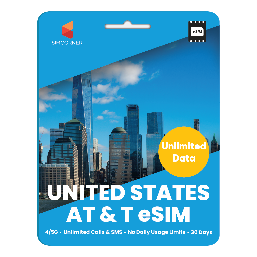 [eSIM] AT&T Unlimited MAX Plus (USA, Canada, Mexico) | SimCorner