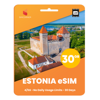 Thumbnail for Estonia eSIM: 30GB - 30 Days