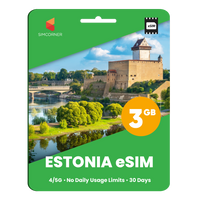 Thumbnail for Estonia eSIM: 3GB - 30 Days