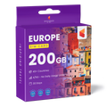 Europe & UK Data SIM (200GB)