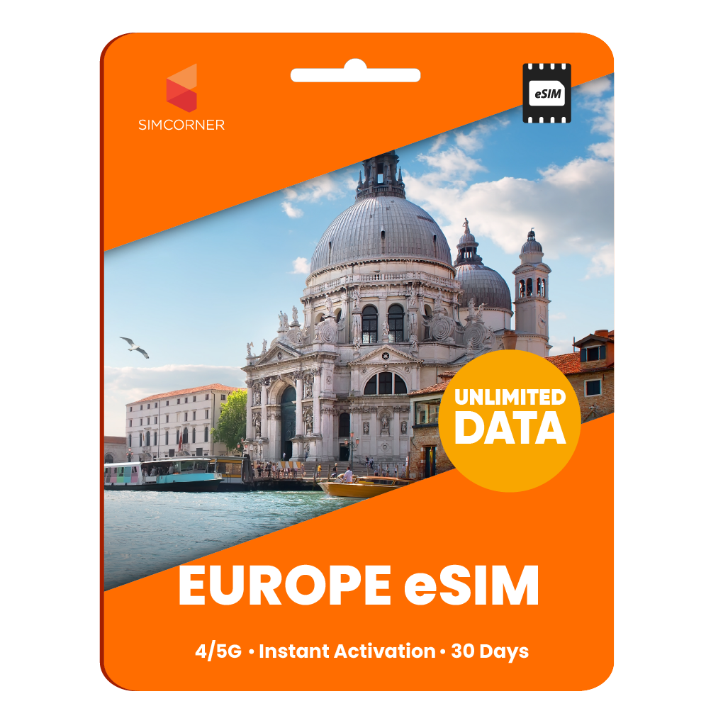 [eSIM] Europe Unlimited Data