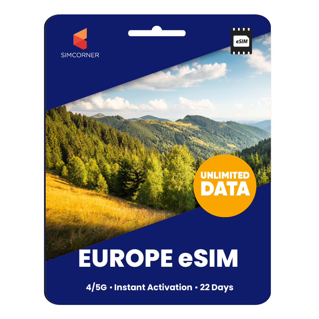 [eSIM] Europe Unlimited Data