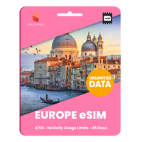 [eSIM] Europe Unlimited Data