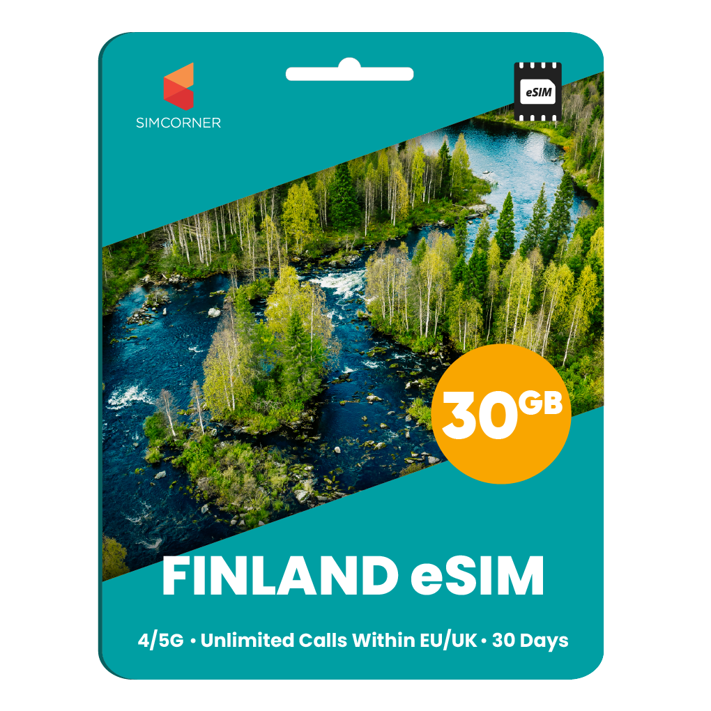 [eSIM] Finland eSim Card (30GB) - SimCorner