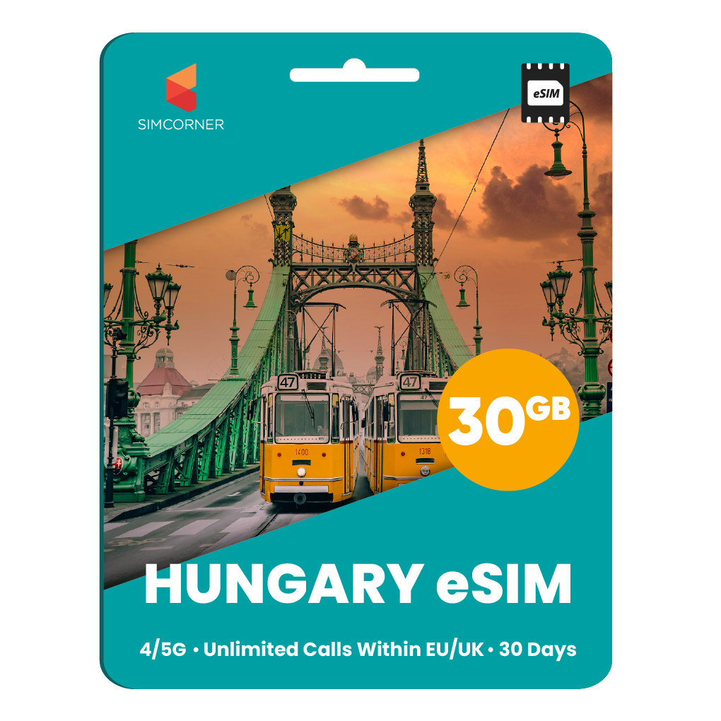 [eSIM] Hungary eSim Card (30GB) - SimCorner