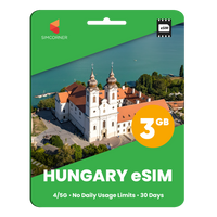 Thumbnail for Hungary eSIM: 3GB - 30 days - SimCorner