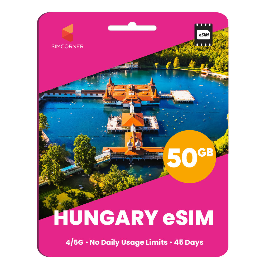 Hungary eSIM: 50GB - 45 Days
-SimCorner