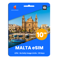 Thumbnail for Malta eSIM: 10GB - 30 Days | SimCorner