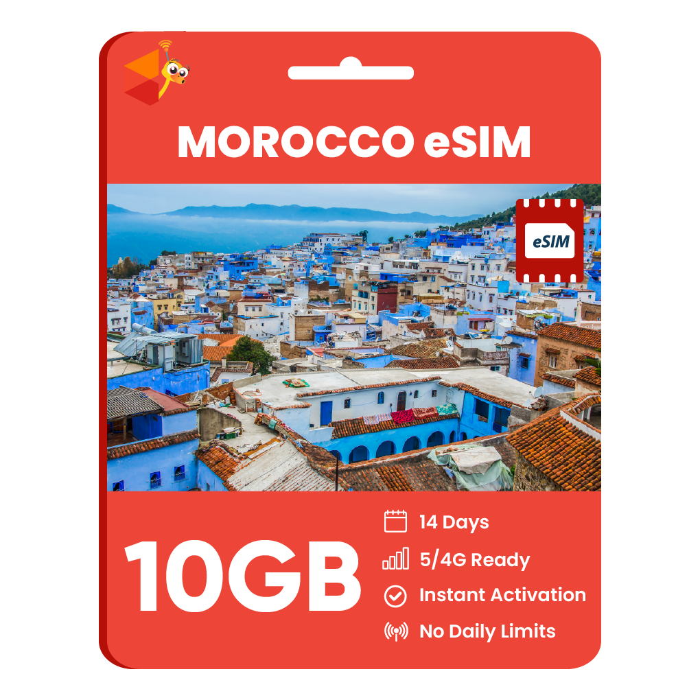 [eSIM] Morocco Data eSIM (10GB - 14 Days)