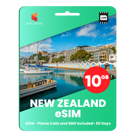 New Zealand Travel eSIM (One NZ) - 10GB | SimCorner