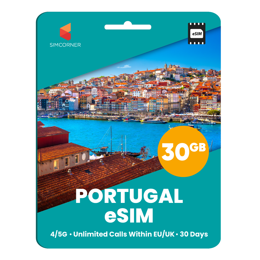 [eSIM] Portugal eSim Card (30GB) - SimCorner