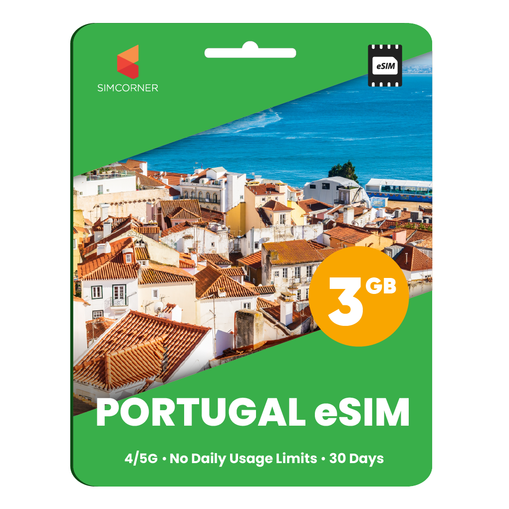 Portugal eSIM: 3GB - 30 days