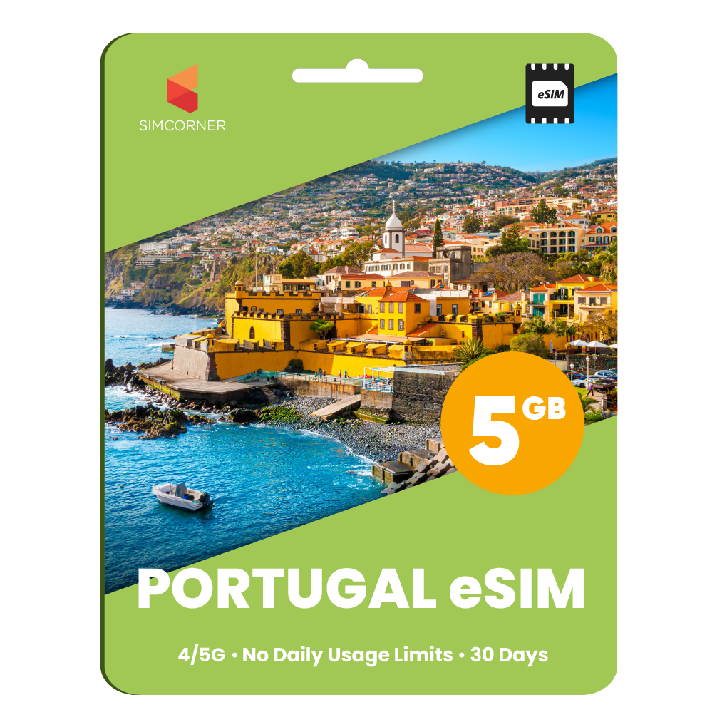 Portugal eSIM: 5GB - 30 Day
-SimCorner