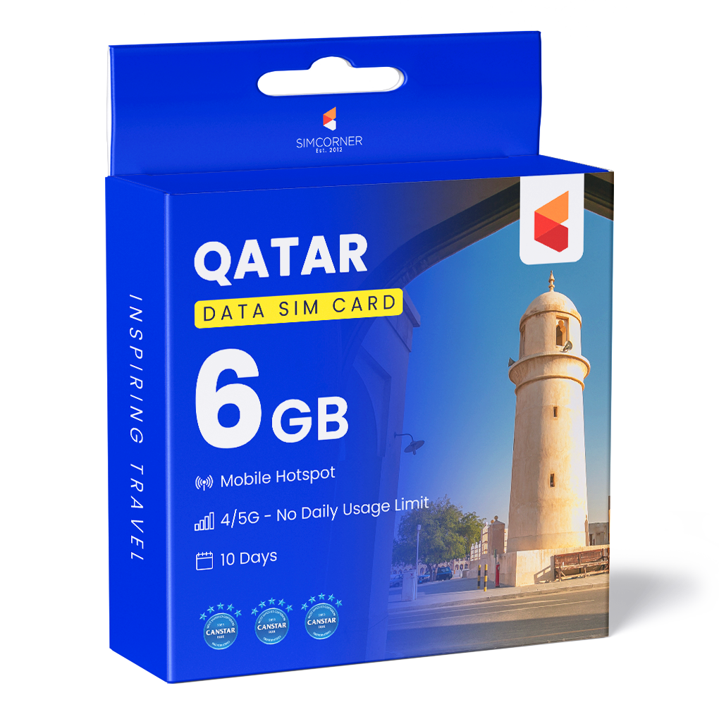 Qatar Data SIM Card (10 day - 6GB)