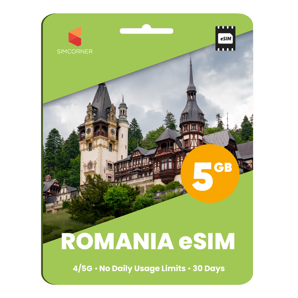 Romania eSIM: 5GB - 30 Day
-SimCorner