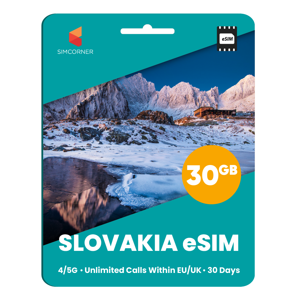 [eSIM] Slovakia eSim Card (30GB) - SimCorner