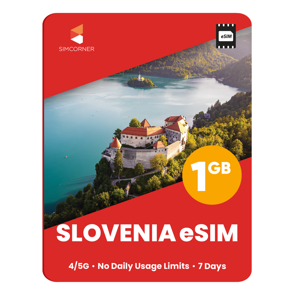 Slovenia eSIM: 1GB - 7 Days