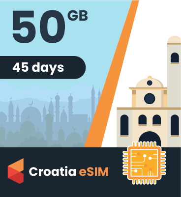 Croatia eSIM: 50GB - 45 Days