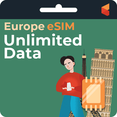 [eSIM] Europe Unlimited Data