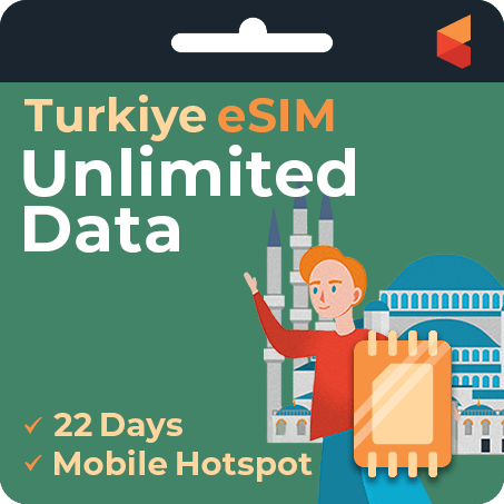 [eSIM] Turkiye Unlimited Data - Sim Corner