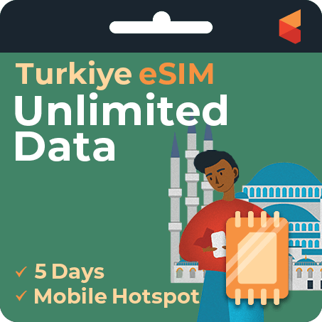 [eSIM] Turkiye Unlimited Data - Sim Corner