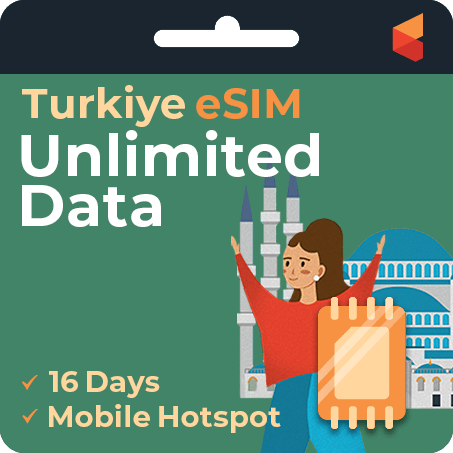 [eSIM] Turkiye Unlimited Data - Sim Corner