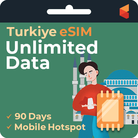 [eSIM] Turkiye Unlimited Data - Sim Corner