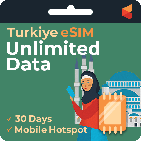 [eSIM] Turkiye Unlimited Data - Sim Corner