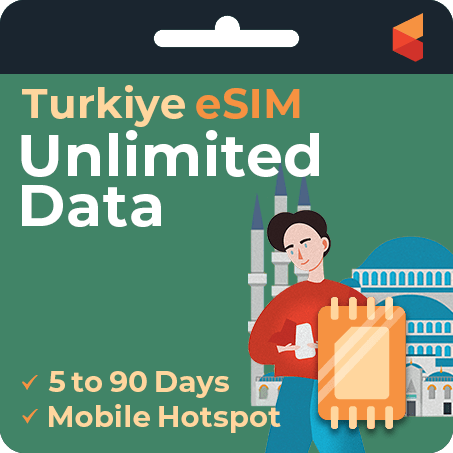 [eSIM] Turkiye Unlimited Data - Sim Corner