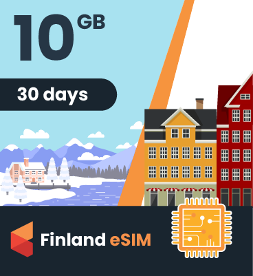 Finland eSIM: 10GB - 30 Days