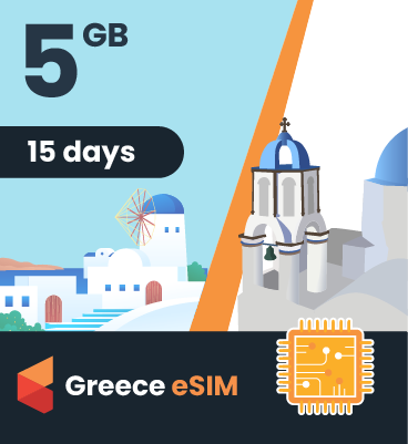 Greece eSIM: 5GB - 15 Days