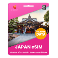 [eSIM] Japan Unlimited Data