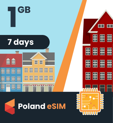 Poland eSIM: 1GB - 7 Days