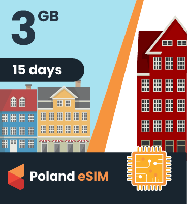 Poland eSIM: 3GB - 15 Days