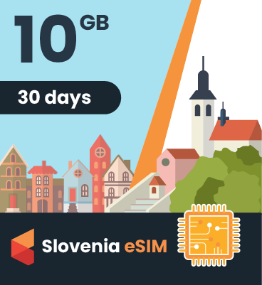 Slovenia eSIM: 10GB - 30 Days