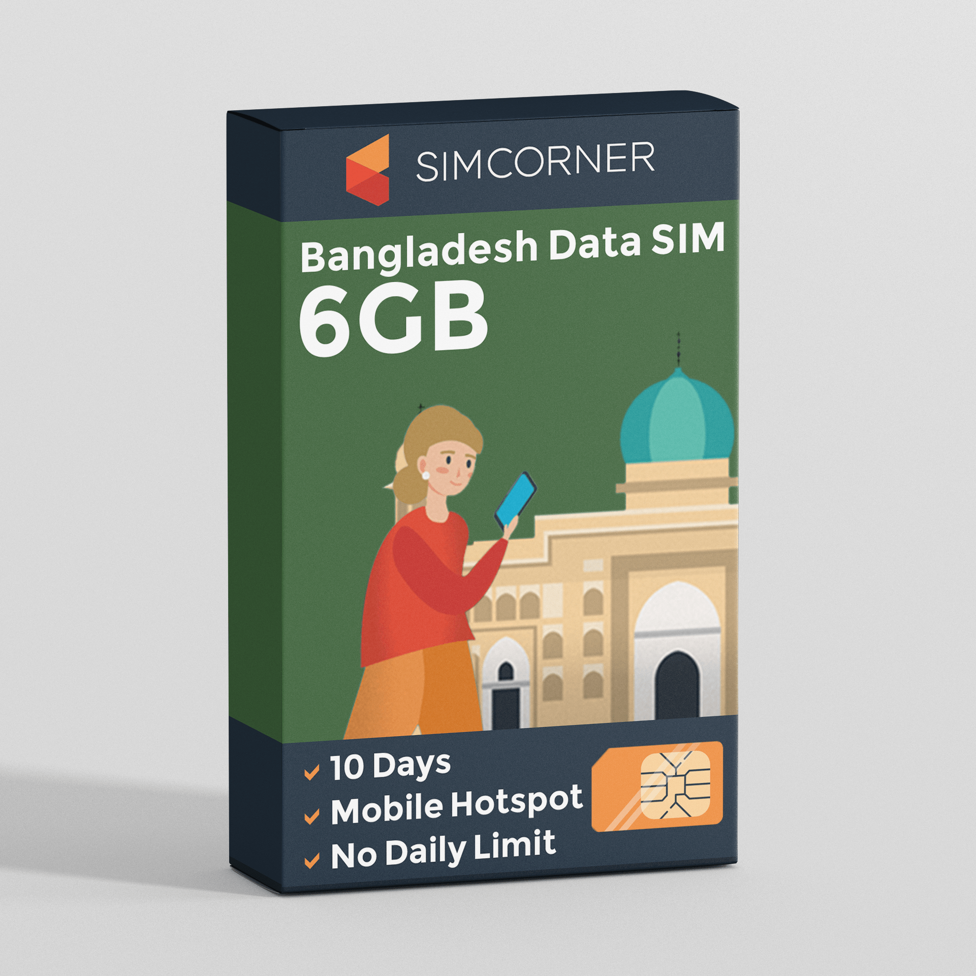 Bangladesh Data SIM Card (10 day - 6GB)