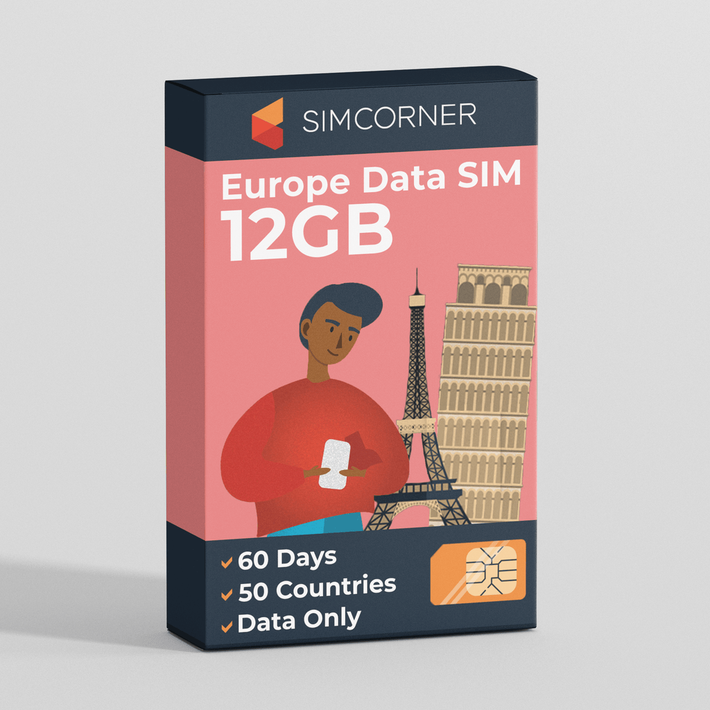 Data SIM for Europe Travel