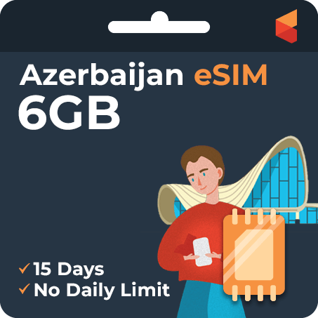 [eSIM] Azerbaijan Data eSIM (6GB - 15 Days)
