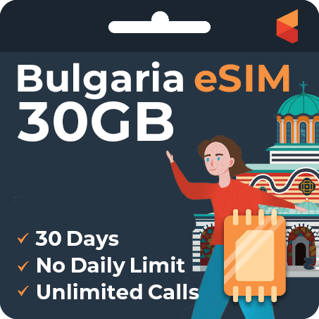 [eSIM] Bulgaria eSim Card (30GB)