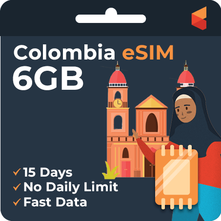 [eSIM] Colombia Data eSIM (6GB - 15 Days)