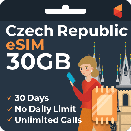 [eSIM] Czech Republic eSim Card (30GB)
