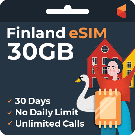 [eSIM] Finland eSim Card (30GB)