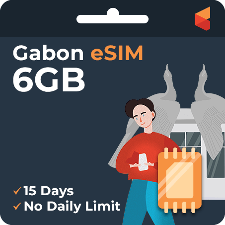 [eSIM] Gabon Data eSIM (6GB - 15 Days)