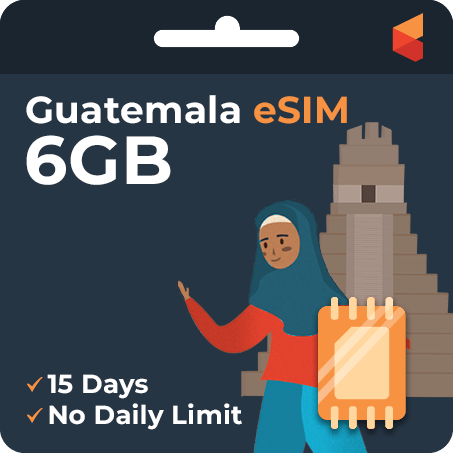 [eSIM] Guatemala Data eSIM (6GB - 15 Days)